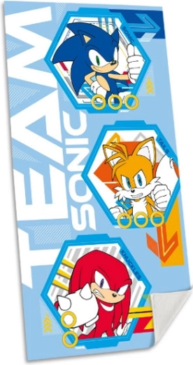 Strandhåndklæde SONIC 70 × 140 cm, 100% bomuld