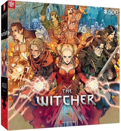 puslespil the witcher: scoia'tael 1000 brikker