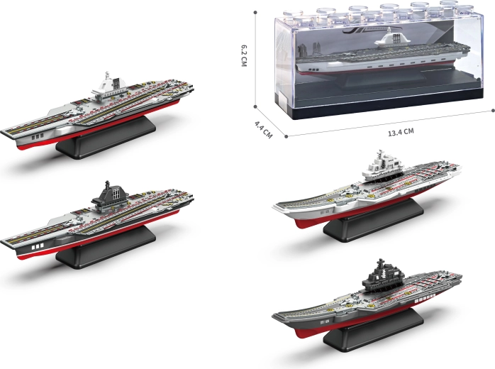 Metalmodel af hangarskib 1:64 – flere varianter