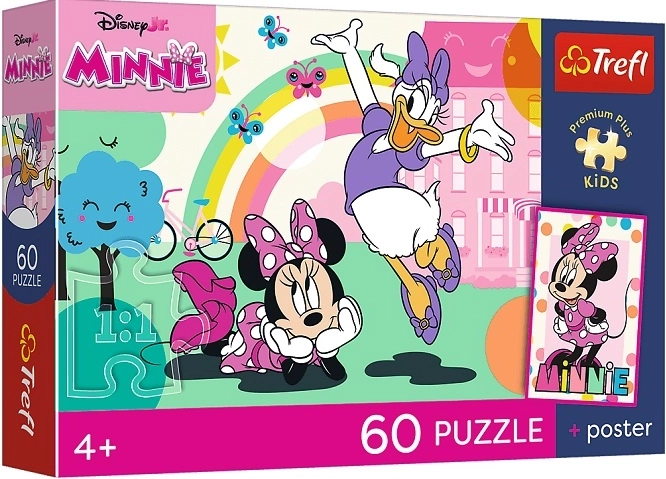 Trefl Premium Plus Kids børnepuslespil Smil Minnie 60 brikker