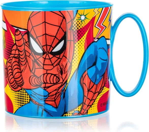 Plastikkrus til børn SPIDER-MAN 350 ml, blå
