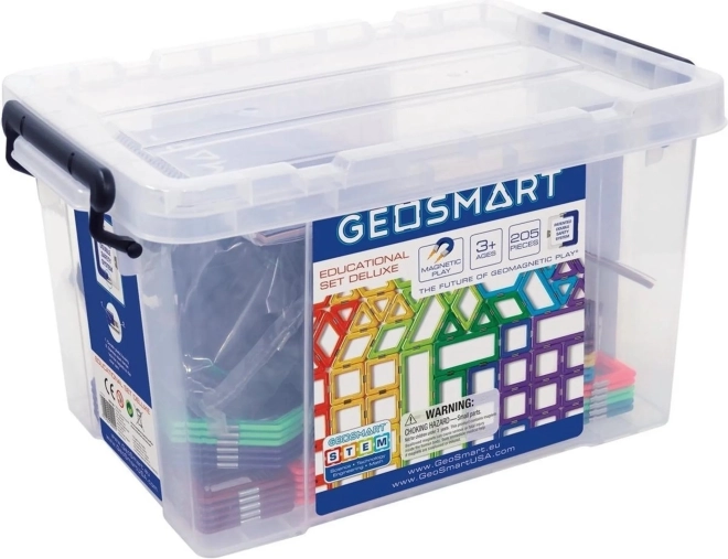 GeoSmart - Uddannelsesbyggesæt 205 stk.