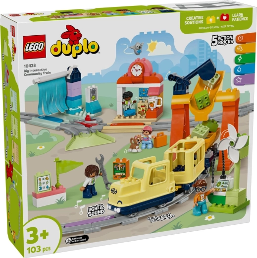 LEGO® DUPLO® 10428 Stor interaktiv fællesskabstog