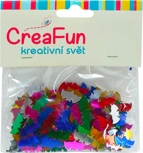 Konfetti flagermus 14 g