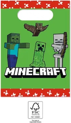 Minecraft partyposer (4 stk.)