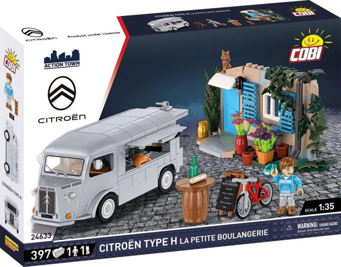 Cobi Citroën Type H la petite boulangerie 1:35 - byggesæt