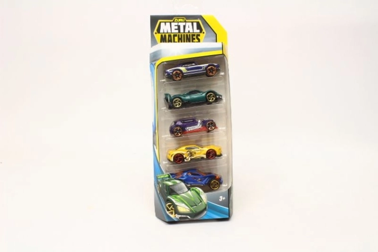 Zuru Metal Machines biler – sæt med 5 stk.