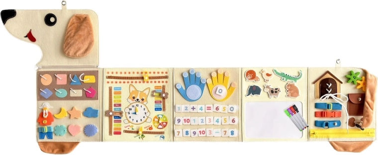 2Kids Toys blød aktivitetsboard hund