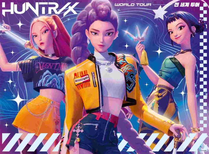 Ravensburger K-pop: Dæmonjægerinderne – verdensturné puslespil 150 brikker