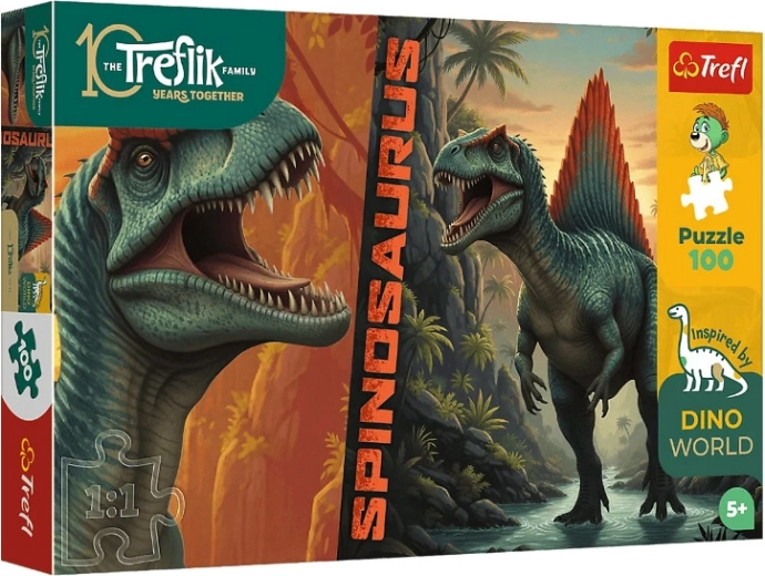 Puzzle InspiredByDinoWorld spinosaurus 100 brikker