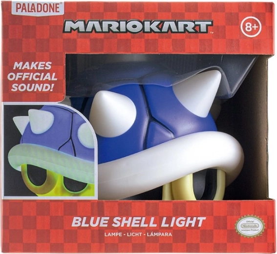 Super Mario Blue Shell LED-lys med lyd