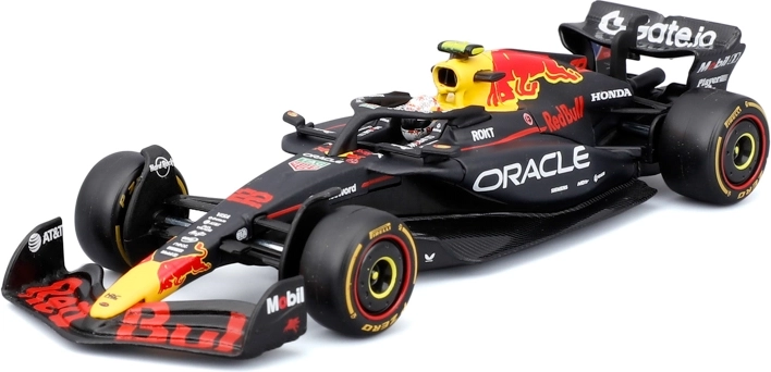 Bburago model F1 Oracle Red Bull Racing RB21 2025 Yuki Tsunoda 1:43 i akrylboks