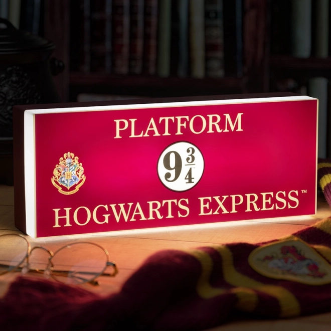 Harry Potter-lys Perron 9 3/4 LED