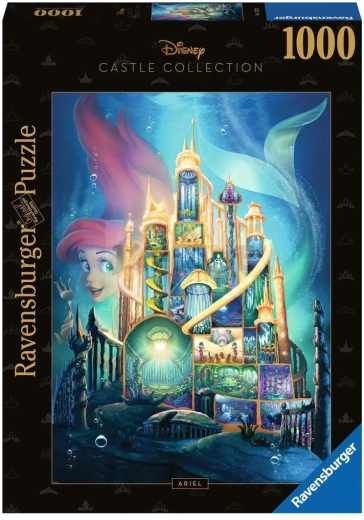 Ravensburger puslespil Disney Castle Collection: Ariel 1000 brikker