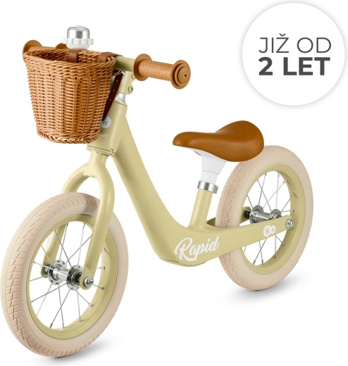 Kinderkraft Rapid 2 løbecykel savannah green