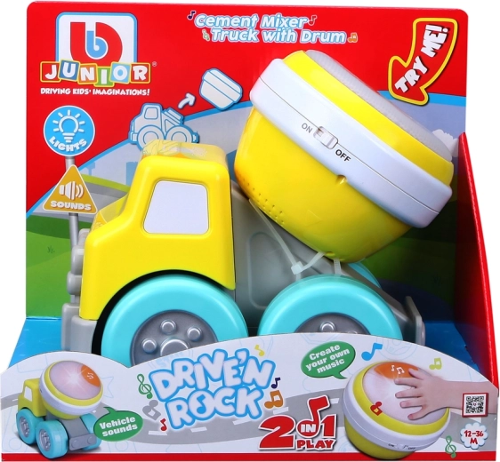 BB Junior betonblander med tromme 2-i-1