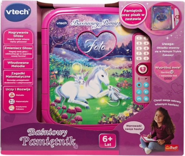 VTech Eventyrdagbog med lås
