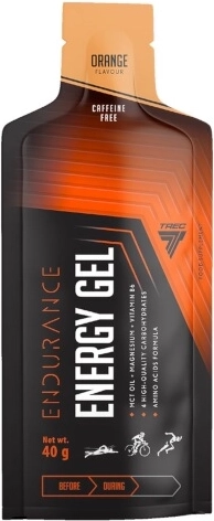 Trec Endurance energigel uden koffein appelsin 40 g