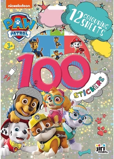 Paw Patrol – malebog og klistermærker (mere end 100 stk.) – 1 stk.