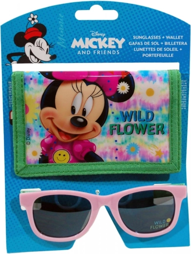 Sæt med briller og pung Minnie