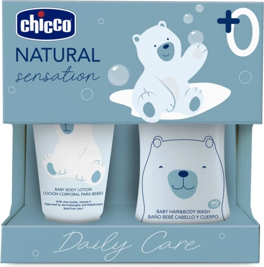 Chicco gavesæt Natural Sensation Daily Care til nyfødte