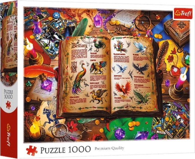 Puslespil: Atlas over fantastiske fugle – 1000 brikker