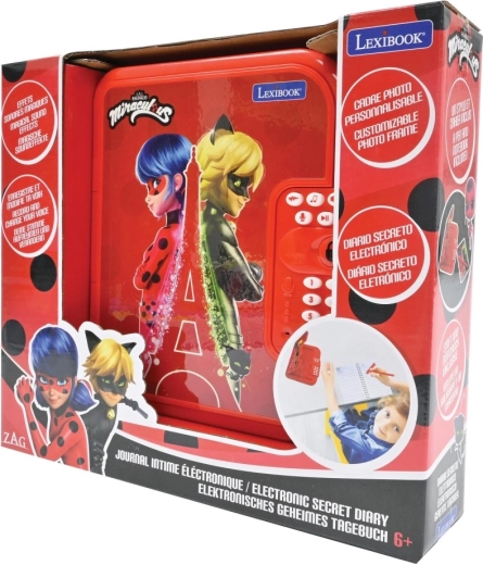 Lexibook elektronisk hemmelig dagbog Miraculous Ladybug
