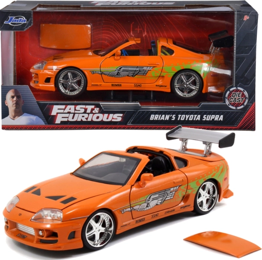 Toyota Supra Fast & Furious metalmodel 19 cm