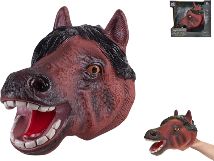 Hånddukke hest 21 cm