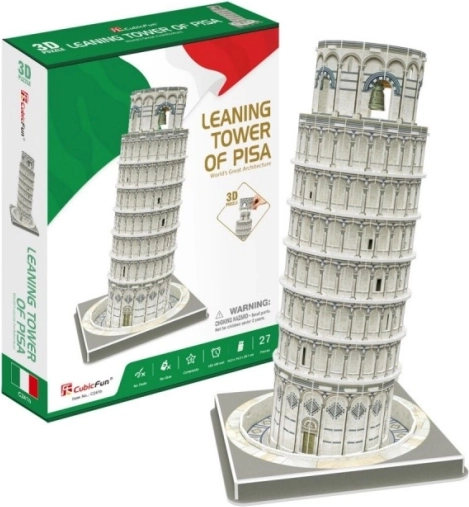 3D-puslespil Det Skæve Tårn i Pisa