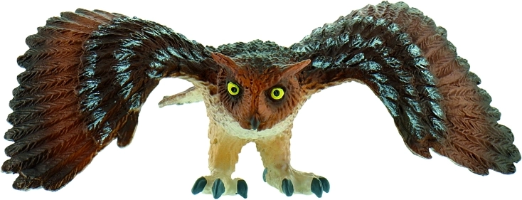 Bullyland figur af stor hornugle