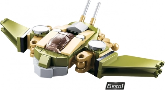 Byggesæt Sluban King of Land Force - Militærrobot