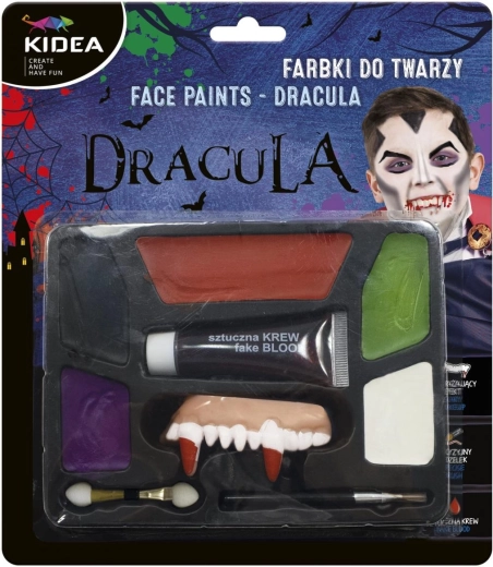 Ansigtsmalingssæt Dracula Derform