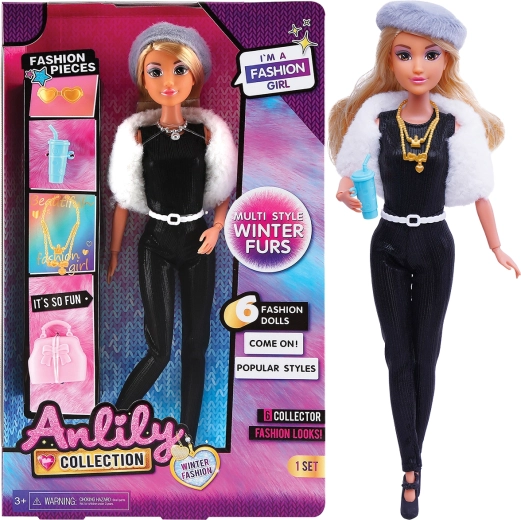 Modedukke med bukser