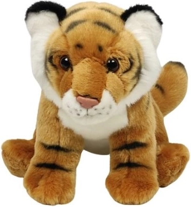 Siddende plystiger brun 25 cm