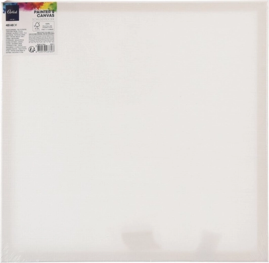 Malerlærred på ramme 40 × 40 cm (kvadrat)