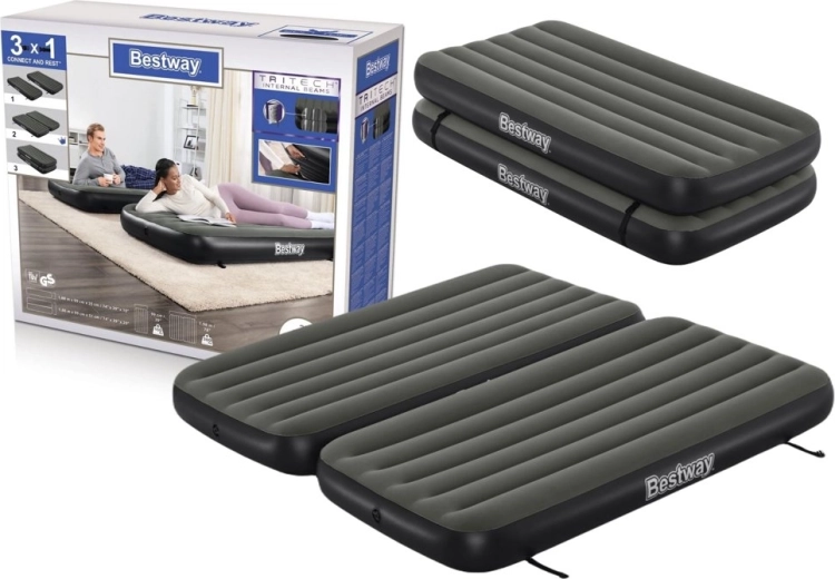 Oppustelig madras til to 188 x 99 x 25 cm Bestway 67922