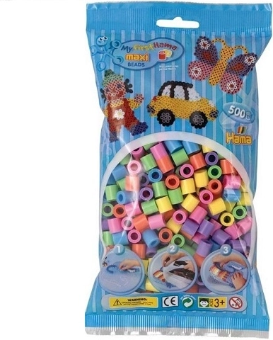 Hama Maxi strygeperler farvemix 500 stk.