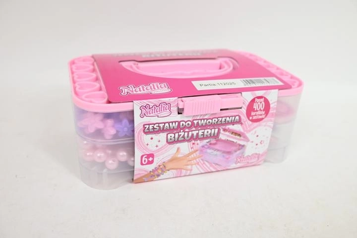 Kreativt smykkesæt med perler og organizer