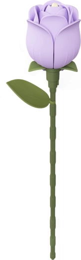 ROBOTIME ROKR blomsterkunst: 3D-puslespil lavendelrose, 37 dele