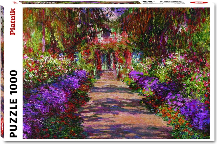 PIATNIK puslespil Have i Giverny, 1000 brikker