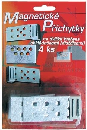 Magneter under fliser – sæt 4 stk.