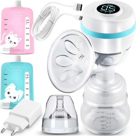 Elektrisk to-faset brystpumpe til modermælk Berdsen