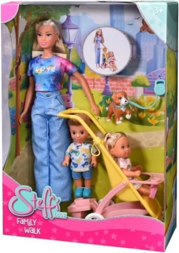 Steffi på familietur