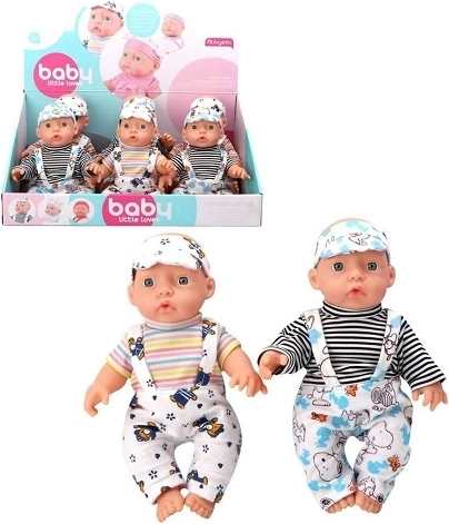 Babydukke i smækbukser