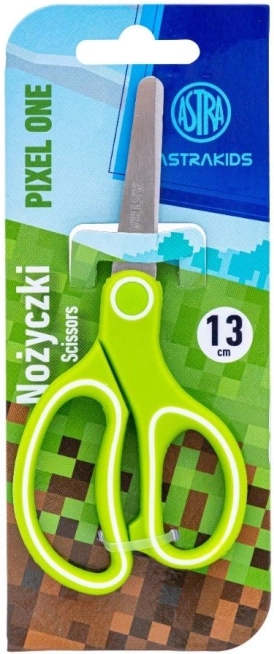 ASTRA MINECRAFT sakse med lineal 13 cm