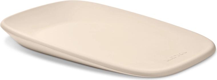 Nattou Softy blød puslepude beige 50 × 70 cm