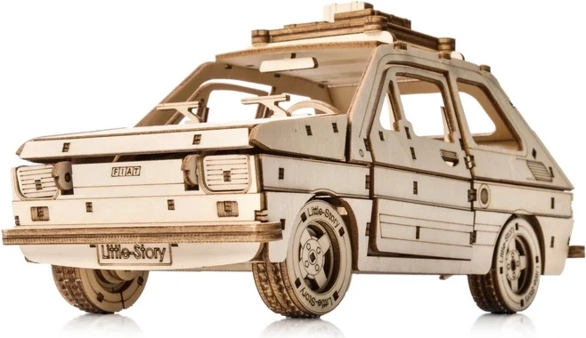 Little Story træ 3D-samlesæt FSO Fiat 126p