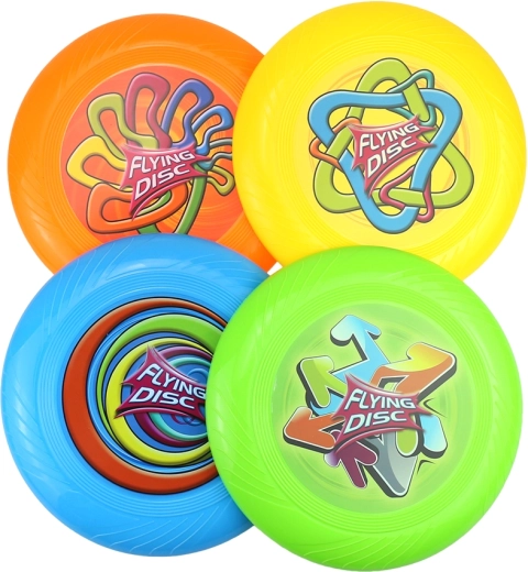 Udendørs flyvende frisbee-tallerken – assorteret
