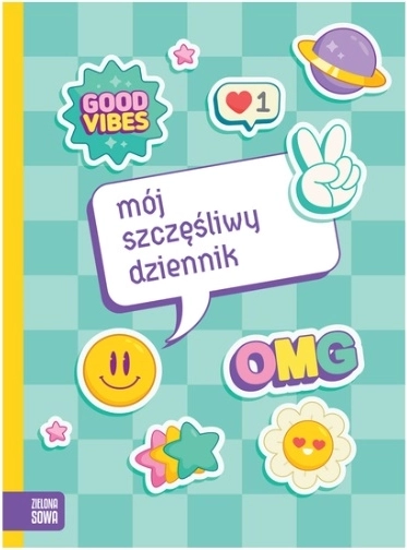 Mój szczęśliwy dziennik – motivationsdagbog på polsk - 1 stk.